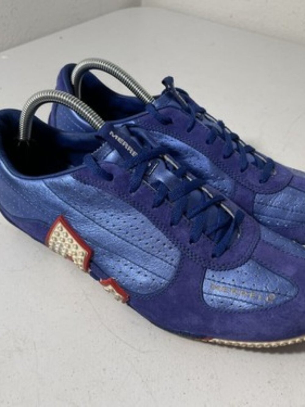 Merrell Relay Drive Electric Blue Casual Driving Shoes Women's Size 10.5